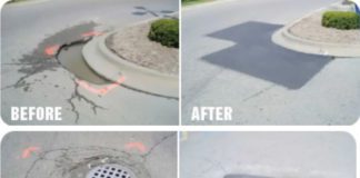 pothole repair in louisvllle KY