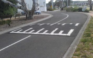 Asphalt Speed Bumps