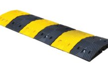 Rubber speed bumps