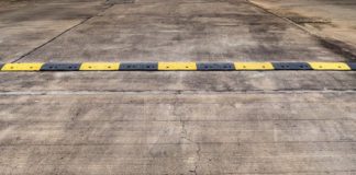 Asphalt Speed Bump