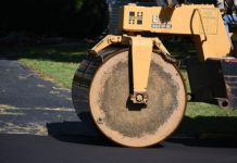 what should do after asphalt paving