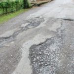 Potholes repair asphalt