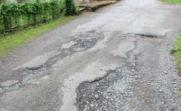 Potholes repair asphalt