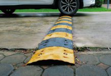 Remove and Install Rubber Speed Bumps?