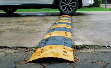 Remove and Install Rubber Speed Bumps?