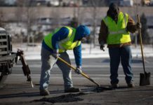 Commercial Parking Lot Pothole Repairs