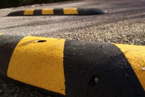 Asphalt Speed Bumps can make according to needed