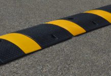 use of Rubber Speed Bumps and benefit