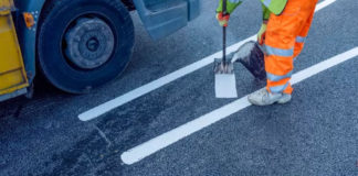 Keeping Roads Organized and Safe with Striping