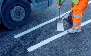 Keeping Roads Organized and Safe with Striping