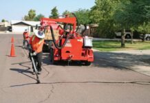 Using Crack Sealing Enhancing Durability in Asphalt Pavements