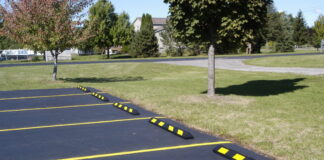 How Rubber and Asphalt Speed Bumps by Commonwealth Paving Effectively Slow Down Speeding Vehicles