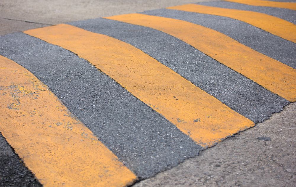 Enhancing Road Safety with Asphalt Speed Bumps