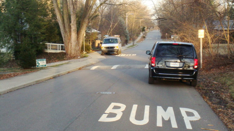 Quality Speed Bumps for Asphalt by Commonwealth Paving in Louisville, KY