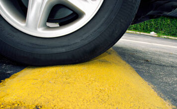 Enhance Safety and Traffic Control: Installing Speed Bumps for Asphalt Parking Lots