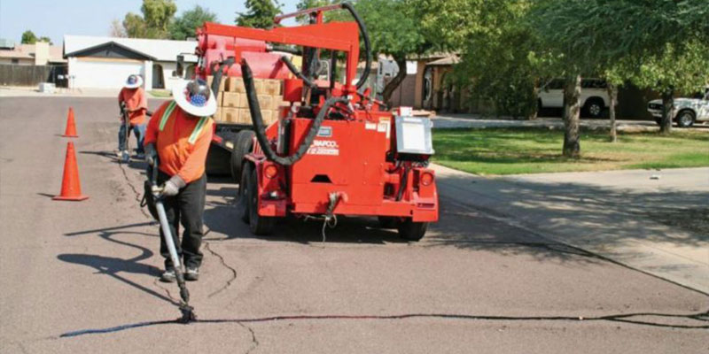 The Impact of Weather on Asphalt Crack Repair