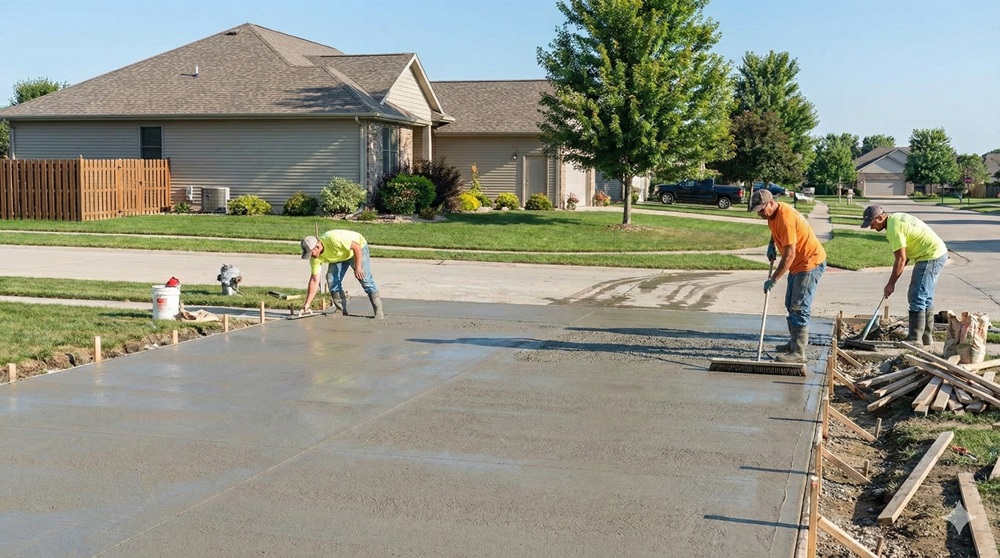 How Long Does It Take to Pave a Concrete Driveway? Common Questions Answered