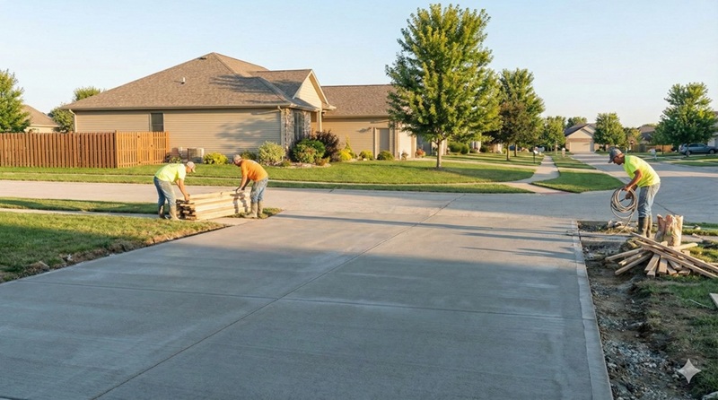 How Long Does It Take to Pave a Concrete Driveway? Fastest Methods for 2025