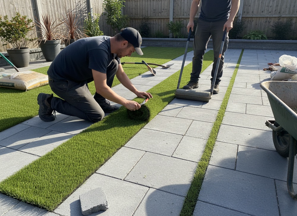 How to Install Artificial Grass Strips Between Pavers: Tools, Tips, and Costs