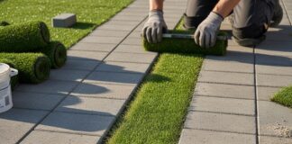 Expert Tips on How to Install Artificial Grass Strips Between Pavers Effectively