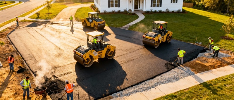 Fast Installation: How Long Does It Take to Install an Asphalt Driveway in 2025?